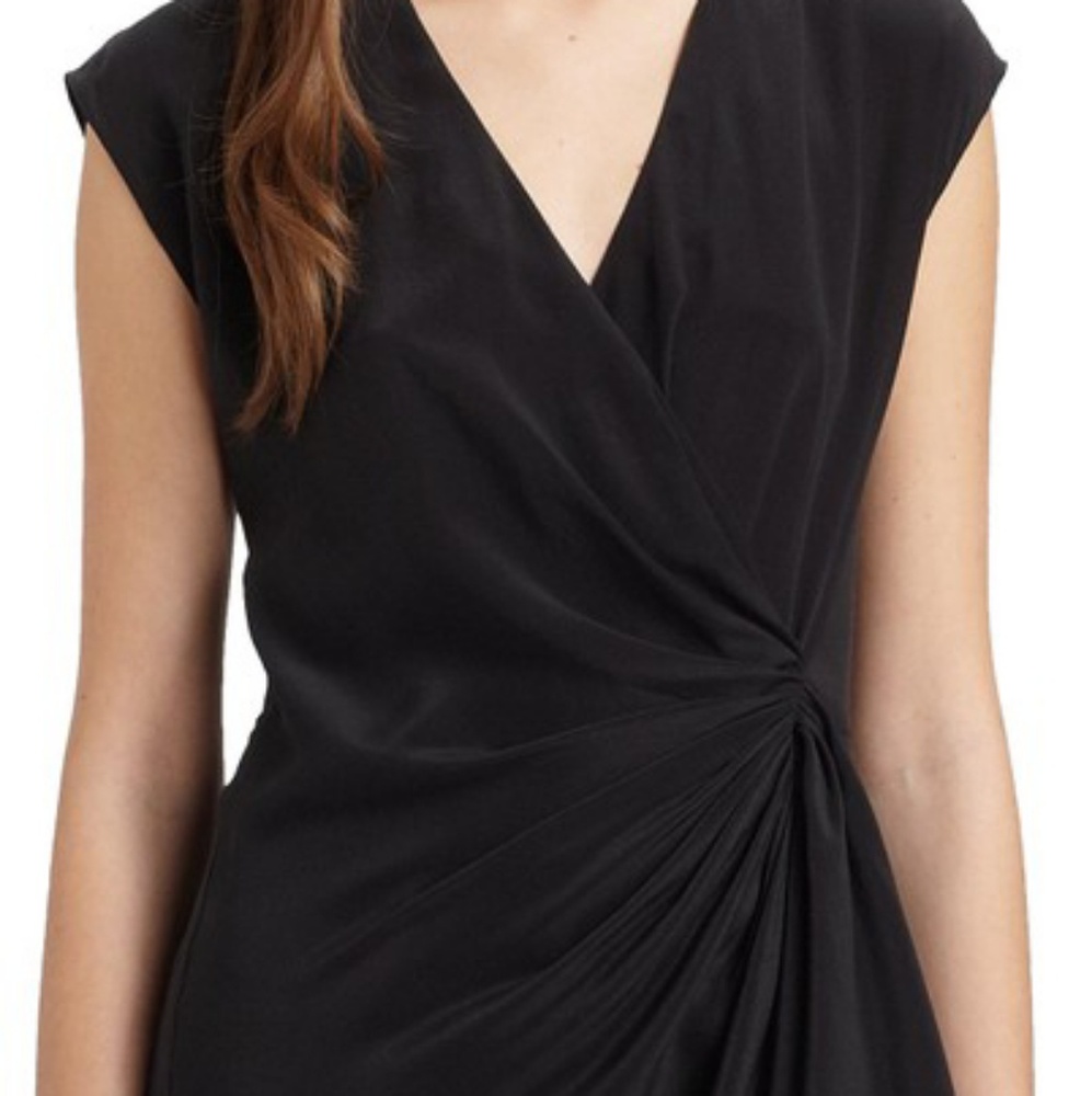 Rachel Zoe Silk BLAKELY wrap tank